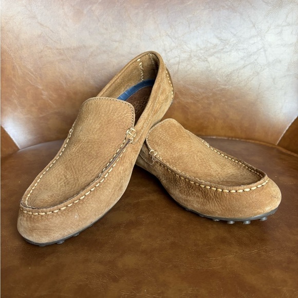 Sperry Top Sider Hamilton Venetian Leather Driving Moc Tan Loafers Comfort 8